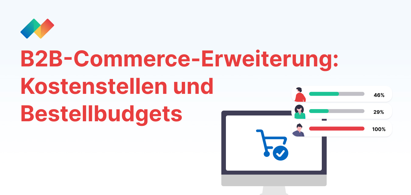 B2B-Commerce-Erweiterung für Shopware: Individuelle Budget-Zuordnung und Kostenstellen für Mitarbeiter